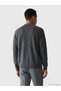 Anthracite Standard Mold Polo Collar Men's Knitwear Cardigan - 3