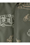 Khaki Water Repellent Baby Boy Coat - 3