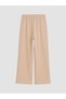 Beige Printed Girls' Soft Touch Tracksuit Set - 7