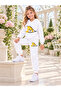 Unisex 3 Threaded Threaded Teddy Bear Print Sweatshirt & Sweatpants 2-Piece Set - 2