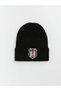 Black Beşiktaş Licensed Boys' Beret