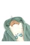 Baby Boy Winter Welsoft Hooded Cardigan 3-Piece Top and Bottom Set 0-3-6-9 Months - 6