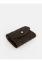 Brown suede look women's wallet - 2