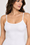 Women's 3-Pack 95% Cotton Thin Strap Basic Undershirt - Flexible Soft Everyday Undergarment - 5