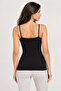 Women's 2-Pack 95% Cotton Thin Strap Basic Undershirt - Flexible Soft Everyday Undergarment - 3