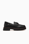 Women's Leather Casual Loafer Shoes 26K D26Ka-3225 Black