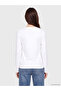 White Crew Neck Women's Bodysuit - 5