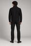 Men's Black, Classic Collar Zippered Lined Cashmere Jacket – Regular Fit Short Cut Winter Cashmere Jacket - 5