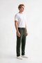 Lycra Ankle-Length Jogger Woven Trousers with Back Pockets - 2