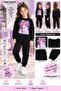 Winter Unisex Black Tracksuit, Black Sweat Top and Bottom Set - 2