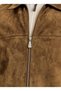Deri Ceket, 2XL, Camel - 5