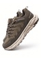 Men's Trekking Sports Shoes Water Repellent Breathable Ultra Light Sole Short Boots-Brown - 4
