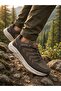 Men's Trekking Sports Shoes Water Repellent Breathable Ultra Light Sole Short Boots-Brown - 6