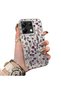 Poco X6 Compatible French Style Purple Tone Wild Flower Phone Case Shockproof