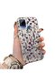 For Realme C15/C25/C25S Compatible French Style Purple Tone Wild Flower Phone Case Shockproof