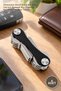 4Pcs Practical Smart Keychain Organizer – Aluminum Body Screw Fixation, Compact Key Organizer Key Holder Key Holder for Pocket