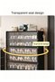 Dustproof Shoe Cabinet with PET Flip Door, Non-woven Fabric Shoe Rack, 5 Tiers Large Capacity Shoe Storage Organizer for Entryway Home - 7
