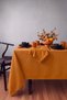 Velvet Textured Seamless Tablecloth, Sapphire Orange