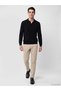 Rmz Gi̇yi̇m Farkiyla Devrik Roba Collar Men's Knitwear Sweater - 2