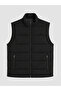 Slim Fit Stand Collar Men's Puffer Vest - 3