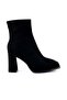 414 5 26Kb Women's Casual Boots Black Suede - 2