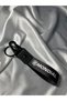 Mondi̇al Black Fabric Keyring Quality Auto-Moto Accessory 15 cm Double-Sided Printing