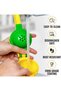 Lemon Lime Squeezer 2-In-1- Hand Juicer Lemon Squeezer Gets Every Last Drop - Max Extraction Manual Citrus Juicer - Easy-to-Use Lemon Juicer Squeezer Lemon Squeezer Manual, Anti Corrosion (Yellow) - 5