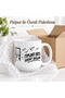 Porcelain Mug 300 ml "The Meeting Is Over, Life Begins" Written Funny Office Cup Gift Coffee and Tea Cup - 2