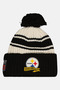 New Era Pittsburgh Steelers 2022 Cuffed Pom Knit Beanie – Multicolor NFL Winter Hat - 2