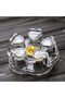 Crystal Borosilicate Glass Teapot Warmer – Heat‑Resistant Candle Base Kettle Tray, Solid Clear Tabletop Tea Pot Stand, Universal Coffee & Tea Candle Heater - 2