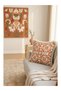 Alita City Milbay Group with a Difference in Color Mixed Raschel Color Block 43 X 43 cm Cushion Cover - 3