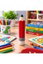 Large Size Children's Pen Holder Pencil Case 23 cm – Pen and Crayon Organizer – Desktop Pencil Design Pen Holder – Colorful Children's Room Accessory