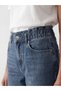 Alita City Farkıyla Lcw Studio Blue Denim Straight Slim Mom High Waist Narrow Leg Women's Jean Pants - 4