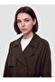 Women's Gabardine Trench Coat with Belt from Uzg Store for Style Enthusiasts - 4