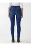 Nevavm Lcw Jeans with a Difference in Color, Indigo Denim, Straight Super Skinny & Extra Narrow High Waist Extra Narrow Leg. - 4