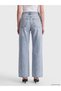 Two Mt Shop Quality Lcw Jeans Indigo Denim Stoned Wideleg High Waist Wide Leg Women's Jean Pants - 4