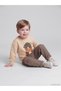 Two Mt Shop Quality Lcw Baby Beige Animal Printed Baby Boy Set