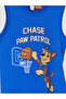 Ozmarka New Season Blue Printed Boys' Shorts Pajama Set - 5