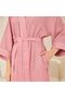 Waffle Bathrobe, Pink - 2