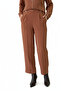 High-Waist Pleated Trousers - Cinnamon