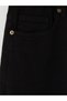 Alita City Farkıyla Lcw Curve Black Denim Straight Wideleg High Waist Wide Leg Women's Jean Pants - 4