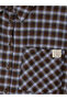 Two Mt Shop Quality Lcw Comfort Blue Flannel Plaid Oversize Women's Lumberjack Shirt - 3