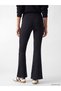Ozmarka New Season Black High Waist Spanish Leg Women's Leggings - 4