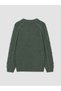 Two Mt Shop Quality Green Hair Braided Patterned Boy's Knitwear Sweater - 2