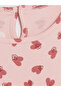 Alita City Pink Patterned Girl's Dress with a Difference - 2