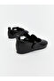 Two Mt Shop Quality Lcw Steps Black Baby Girl Ballet Flats - 5