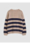 Esvab • Modern & Distinctive Zero Roba Collar Boys' Knitwear Sweater - 5