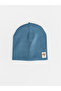 Özmarka New Season Indigo Embroidered Baby Boy Beanie - 2