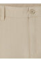 Özmarka New Season Beige Regular Fit Men's Trousers - 6