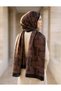 Bitter Brown Viscose Blended Shawl - 5
